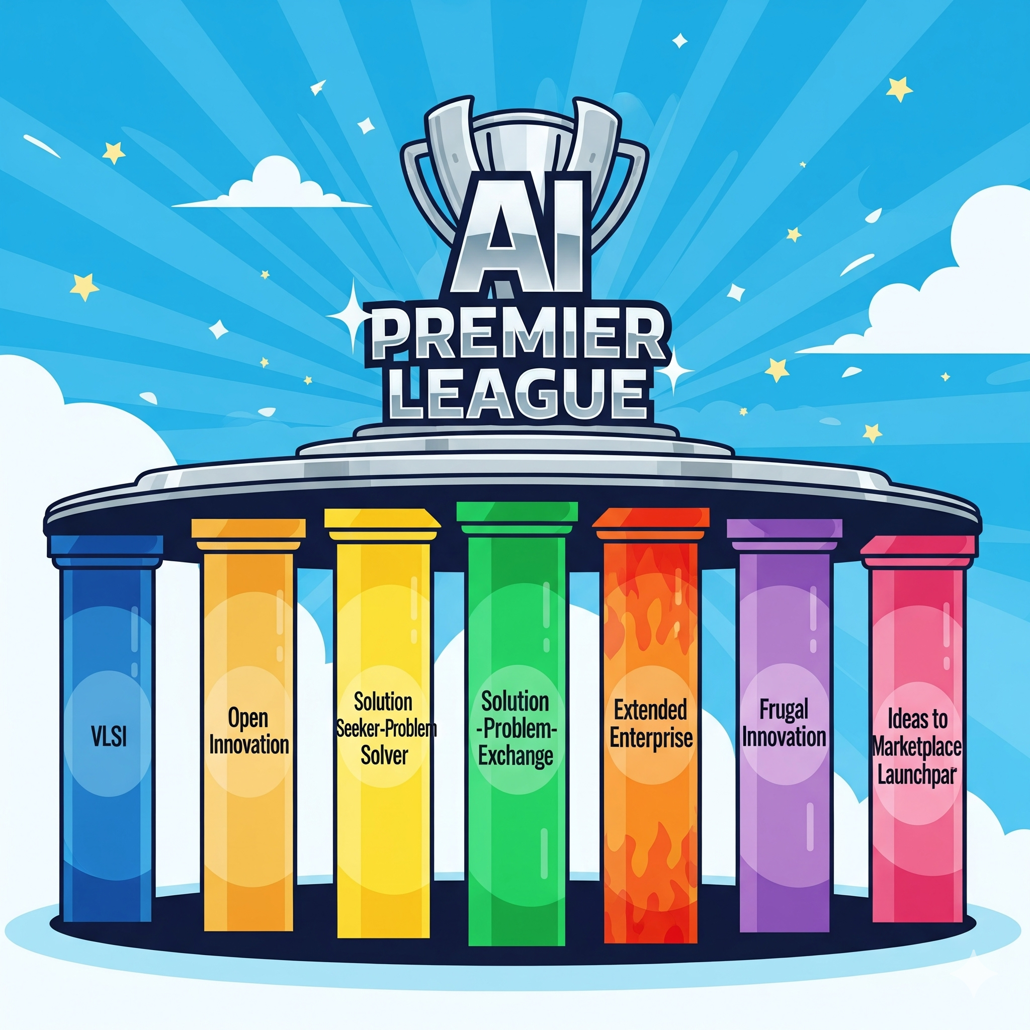 Srijan Sanchar Innovation partner  at AI  premier League 